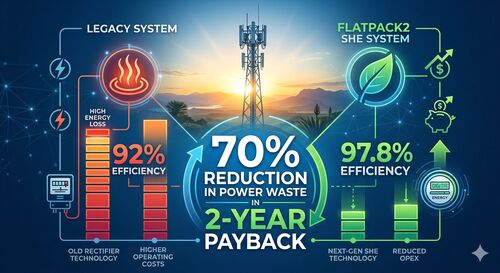 najnowsza sprawa firmy na temat Reducing OPEX in High Energy Cost Regions: Rectifier Upgrade Paths for South American Operators