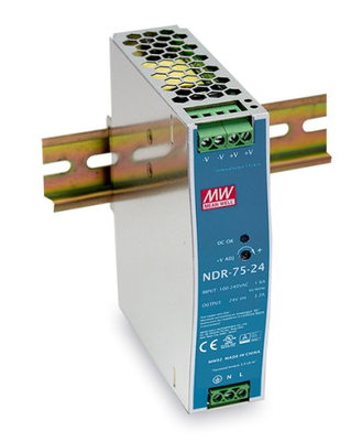 Zasilacz na szynę DIN Mean Well 75W NDR-75 NDR-120 NDR-240