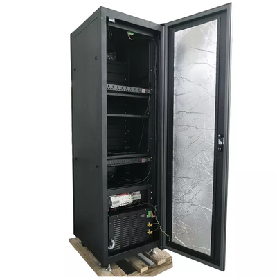 Serwer zewnętrzny 42U 600mm 19-calowe szafy do montażu w szafie z wentylatorami DC48V