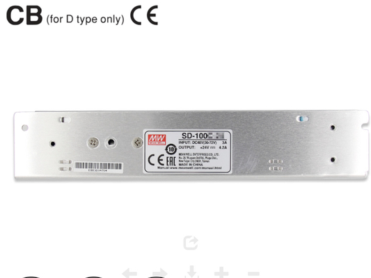 Średnia wartość oryginalnego przełącznika zasilania SD-100C-12 moduł konwersji prądu stałego 36-72VAC moduł 12dc 100W