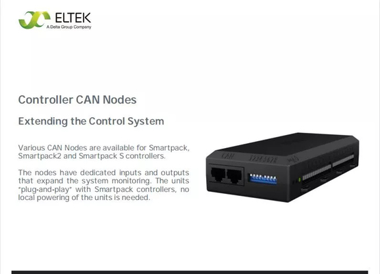 Eltek Black Outdoor Telecom Monitoring Module 242100.304
