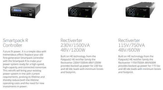 2U 19 cali 6kva 1-fazowy system zasilania telekomunikacyjnego eltek recverter (CTOR0402.xxx)