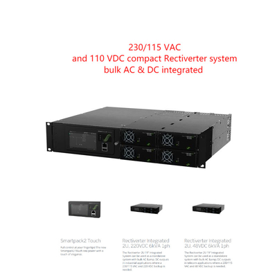 Zintegrowany 19-calowy wbudowany system telekomunikacyjny Recective Bulk AC Dc (nr części: CIOR0402.xxx)