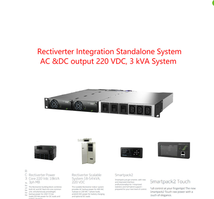 Samodzielny zintegrowany system rewersyjny Eltek 3kva 1 faza 220 Vdc