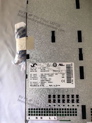 Eltek Original Rectiverter Power Rack RV PS 4P 1*in 1*out 19 cali półka na 241123.102 4 prostownik 347708
