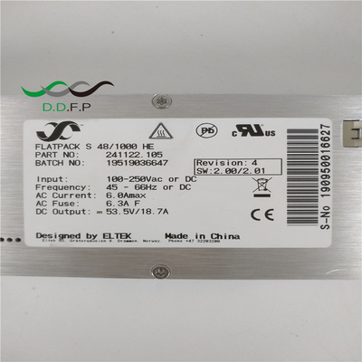 Eltek Flatpack S 48/1000 HE 48V 1000W P/N 241122.105 Dla CTOS0301.XXX
