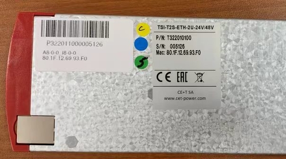 Jednostka monitorowania TSI marki CE+T T2S ETH 2U 24V/48V P/N T322010100