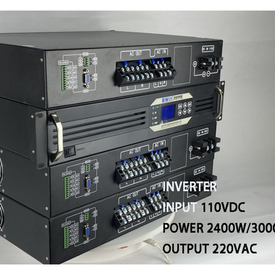 Nowy inteligentny inwerter 110Vdc do 220Vac Inwerter Pure Sine Wave Rack Mount 3KVA moduł inwertera