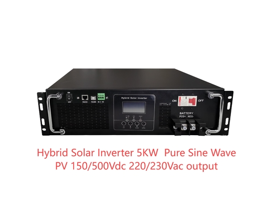 Rakietka Pure Sine Ware Hybrid Solar Inverter 5KW PV 150/500Vdc 220/230Vac Wyjście Wifi GPRS dla BTS