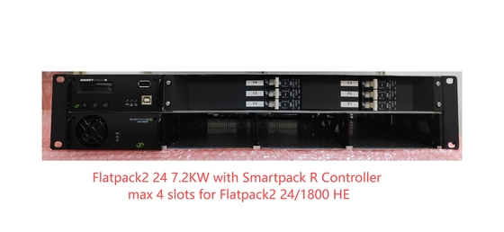 Eltek FP2 24V 7.2KW Powercore 2U 19 Inch Max 4 gniazda dla Flatpack2 24/1800 HE Smartpack R Controller