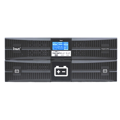 INVT 1fazowy UPS AC 1KVA 2KVA 3KVA 6KVA 10KVA Do wsparcia małych centrów danych wbudowany w baterię