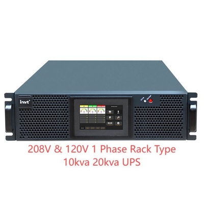 Trójfazowy stojak UPS 208 V 120 V 3/3 3/1 elastyczny 19 cali 10kva 20kva