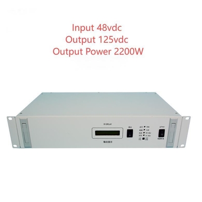 19" Rackmount RCT2000D Series Izolowane konwertery prądu stałego 48vdc wejście 125vdc wyjście D20-18-25