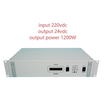 RCT2000D Serial Wyizolowane konwertory prądu stałego 19" Wstęp 220vdc Wyjście 24vdc 1200W D50-11-14