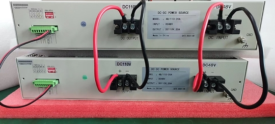 OEM ODM Konwertery prądu stałego 19 cali Rackmount RCT2000D Series Wpis 24vdc Wyjście 24vdc 1200W D50-14-14