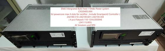 System zasilania prądem stałym Eltek Flatpack2 110Vdc 8KW CIO20405.XXX z Flatpack 110-125V/2000HE 241115.805 241119.805