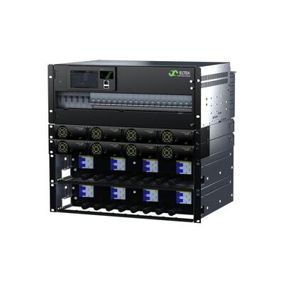 Szafa prostownikowa Eltek Flatpack2 300A/500A, hybrydowy system zasilania MPPT do rozbudowy stacji bazowej