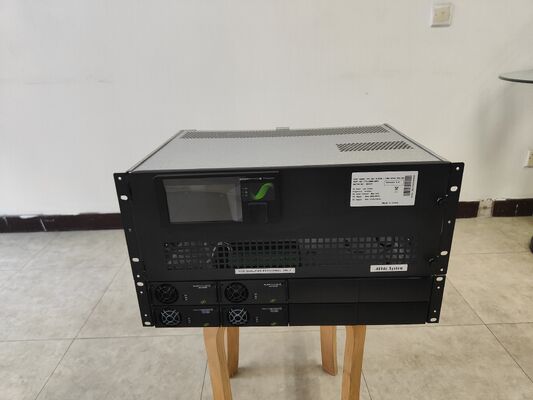 Specjalnie wykonany system zasilania FP2 48V 12KW 6KVA 230V SPD BD 5U z wbudowanymi gniazdkami wyprostowującym i wyprostowującym