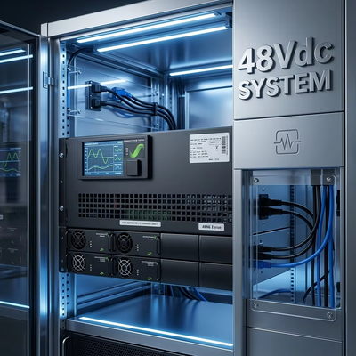 Dostosowywalny system zasilania przemysłowego FP2 48V 12KW + 6KVA 230V 5U wbudowany system zasilania dla trudnych warunków