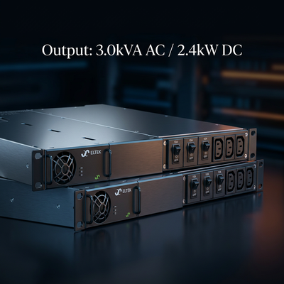 Gorąco podłączalny rektor ELTEK 3KVA 6KVA System dla centrów danych i infrastruktury ICT