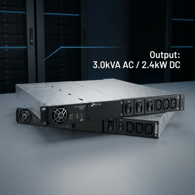 Eltek CTOR0201.001 Rectiverter System 1U 3kVA AC Power Solution 1U wysokość Smart Compact Critical AC rozwiązania