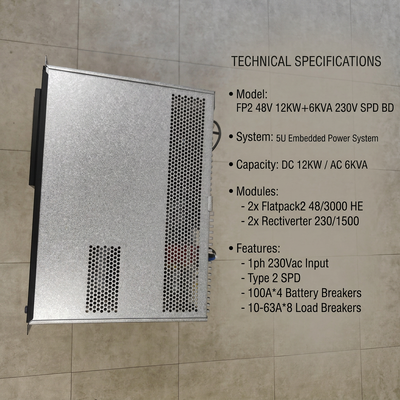 System zasilania Eltek Rectiverter 12KW DC 6KVA AC Smartpack2 Touch Control