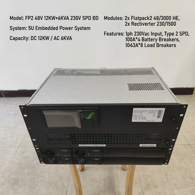 System zasilania Eltek Rectiverter 12KW DC 6KVA AC Smartpack2 Touch Control