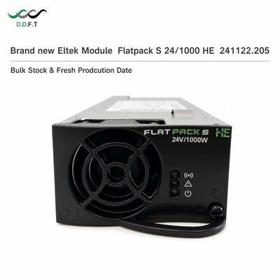 Moduł prostownika Eltek Flatpack S 24/1000HE 24V 1000W moduł zasilania o wysokiej wydajności P/N 241122.205 Brand New