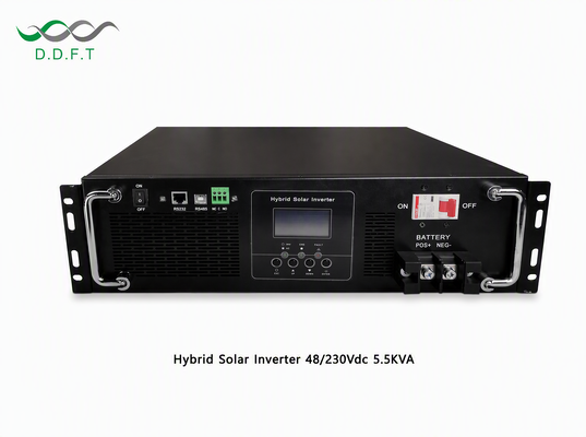 Hybrydowy inwerter off-grid o dużej wytrzymałości 5,5 kW, wejście PV 500 V DC, akumulator 48 V do zastosowań przemysłowych w trudnych warunkach