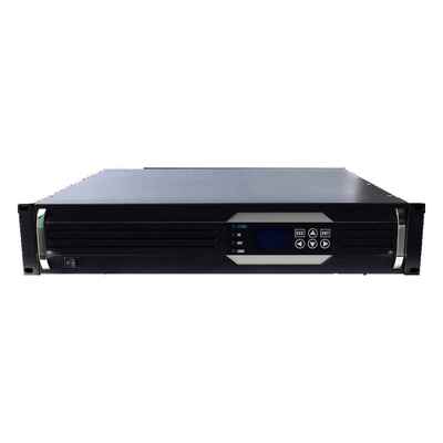 6KVA 125VDC do 220VAC Inwerter stożkowy 4800W Pure Sine Wave Telecom Power Supply z 4 sztukami gniazdek C13