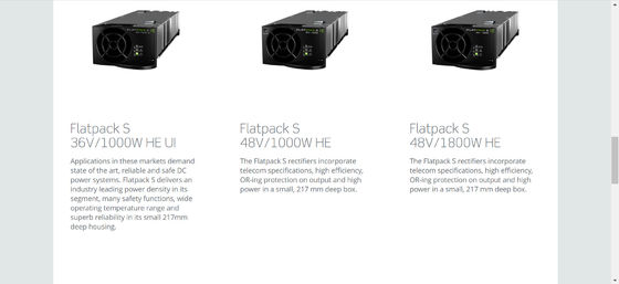 48V 5.4kw Eltek Flatpack S 1U 241122.125 CTOS0301.1319 Sprzęt telekomunikacyjny OLT