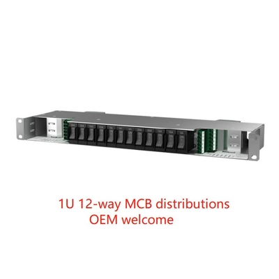 12-drożna jednostka dystrybucji zasilania MCB Data Center PDU 1U