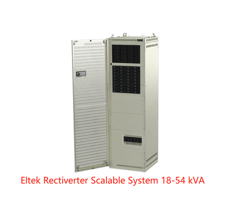 Eltek Recectiverter System wewnętrzny Skalowalny system 18-54 kVA z opcjonalnym wejściem A i B, AC (CIEJ3642.xxxx )