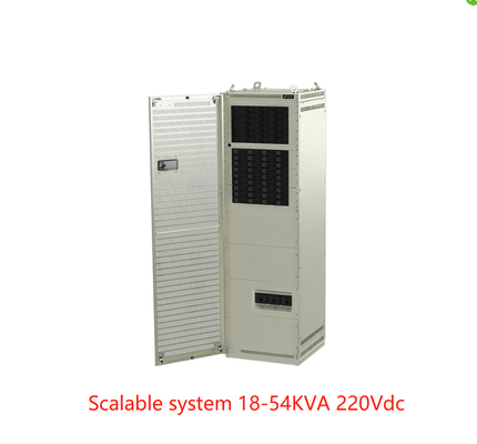 Skalowalny płaski system zasilania Eltek Rectiverter 54KVA 220Vdc EN 60950-1