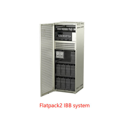 System zasilania prądem stałym Eltek Flatpack2 IBB z wyjściem DC 16 kW, stopniem ochrony IP21 i maksymalnym prądem 300 ADC