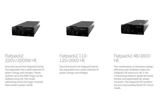 IP65 Eltek 36KW Street Outdoor Telecom Szafy 48Vdc 700A